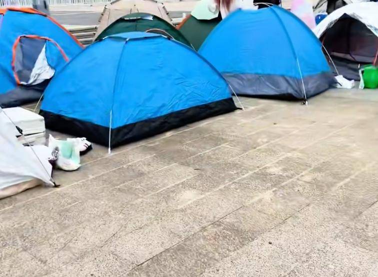 “长满”帐篷年轻人：宁睡车里也不当“冤大
